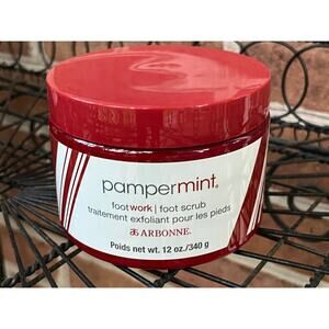 Arbonne Pampermint Foot Work Scrub 12oz